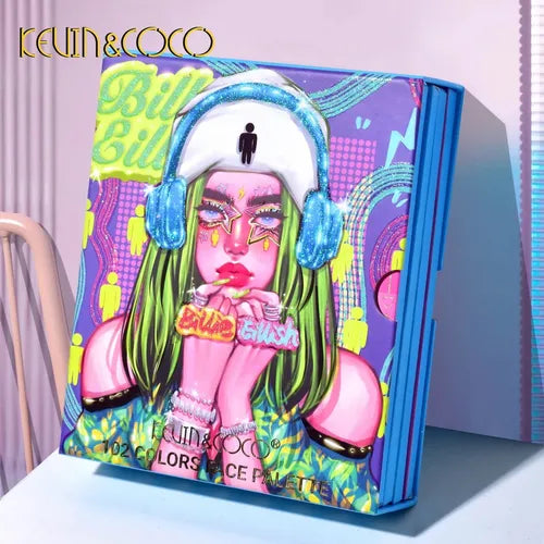 Kevin Coco BILLIE Premium Eyeshadow Palette Book