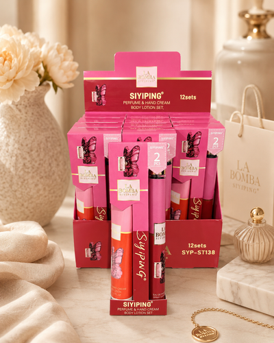 12 PC BOMBA Inspired Perfume and hand cream set