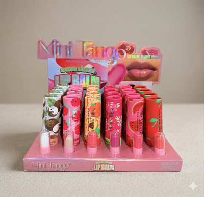 24 PC Fruit Balm with testers