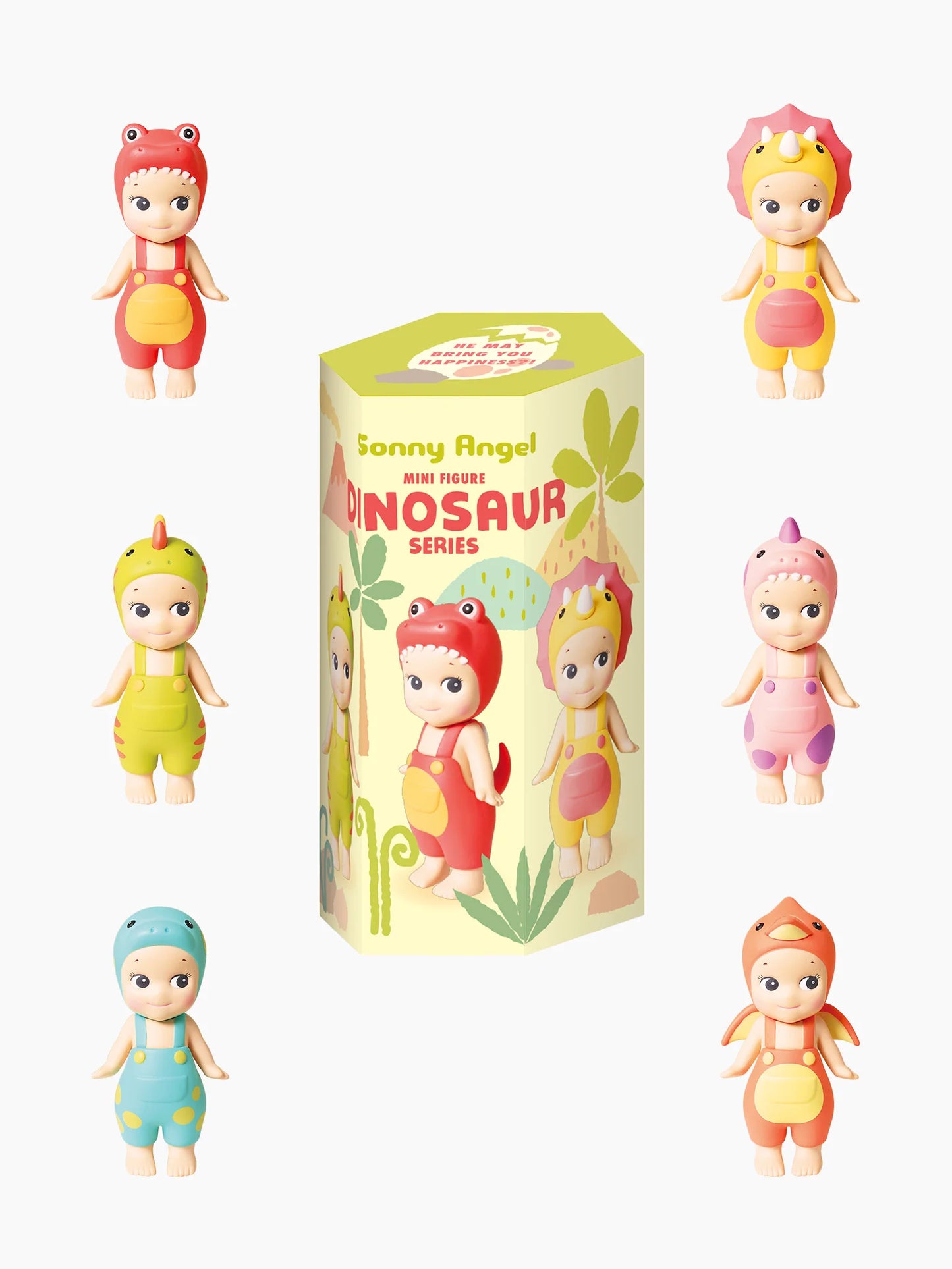 6 PC Sonny Mini Figure DINOSAUR