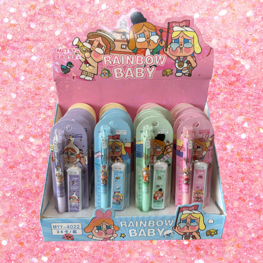 SALE! CRYBABY 24 PC Mechanical Pencil with lead