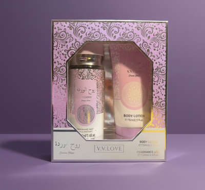 1 Box of Gift SET- Yara Pink scented