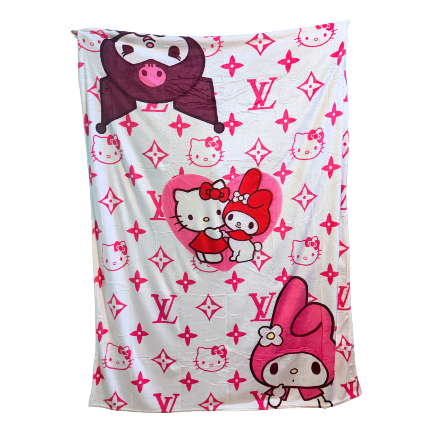 LUXE X-LARGE FLANNEL/POLYESTER BLANKET 150x200