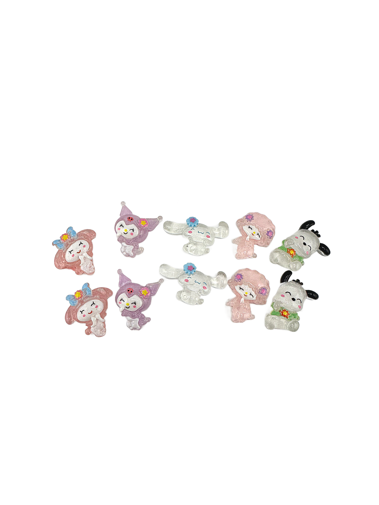 HK RESIN CHARM MIXED BAGS- 1 Pound