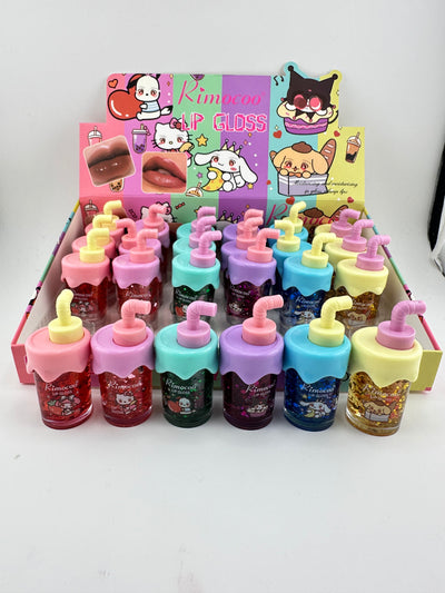 Kitty color changing gloss box- juice shaped