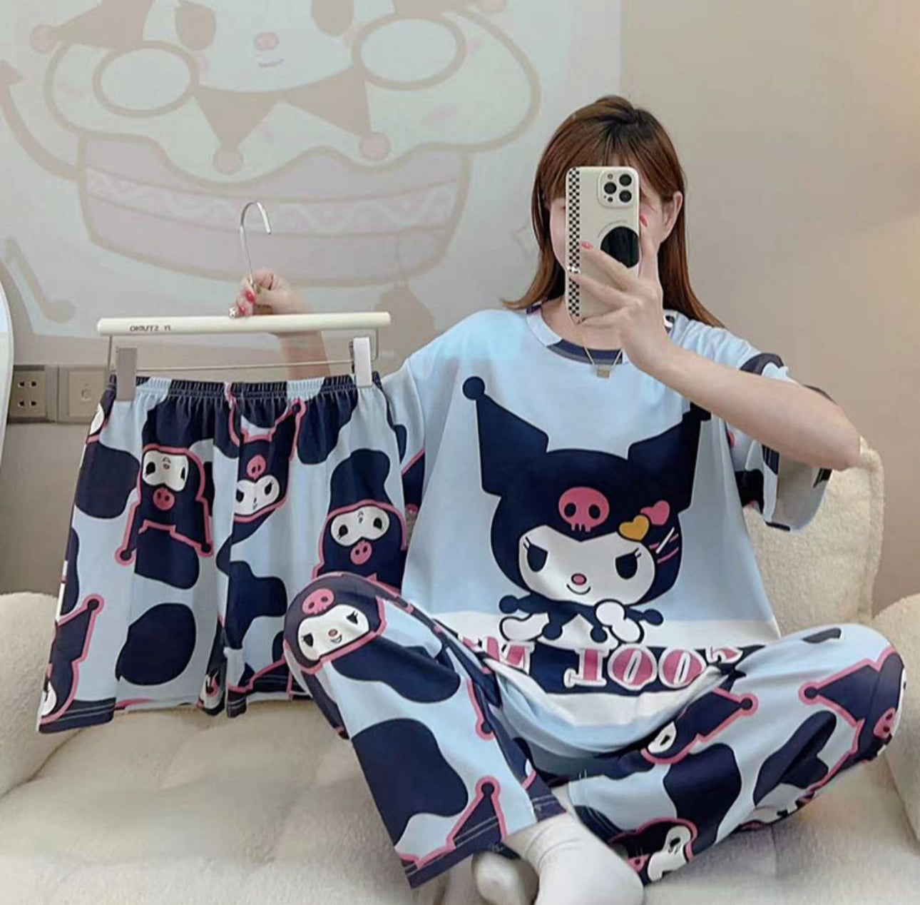 💙3-PC PJ Sets- SIZE M/L pajama