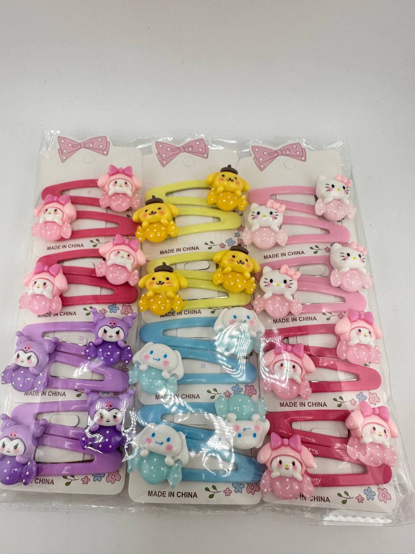 24 Pack Hair Clips-Barettes- Choose your style