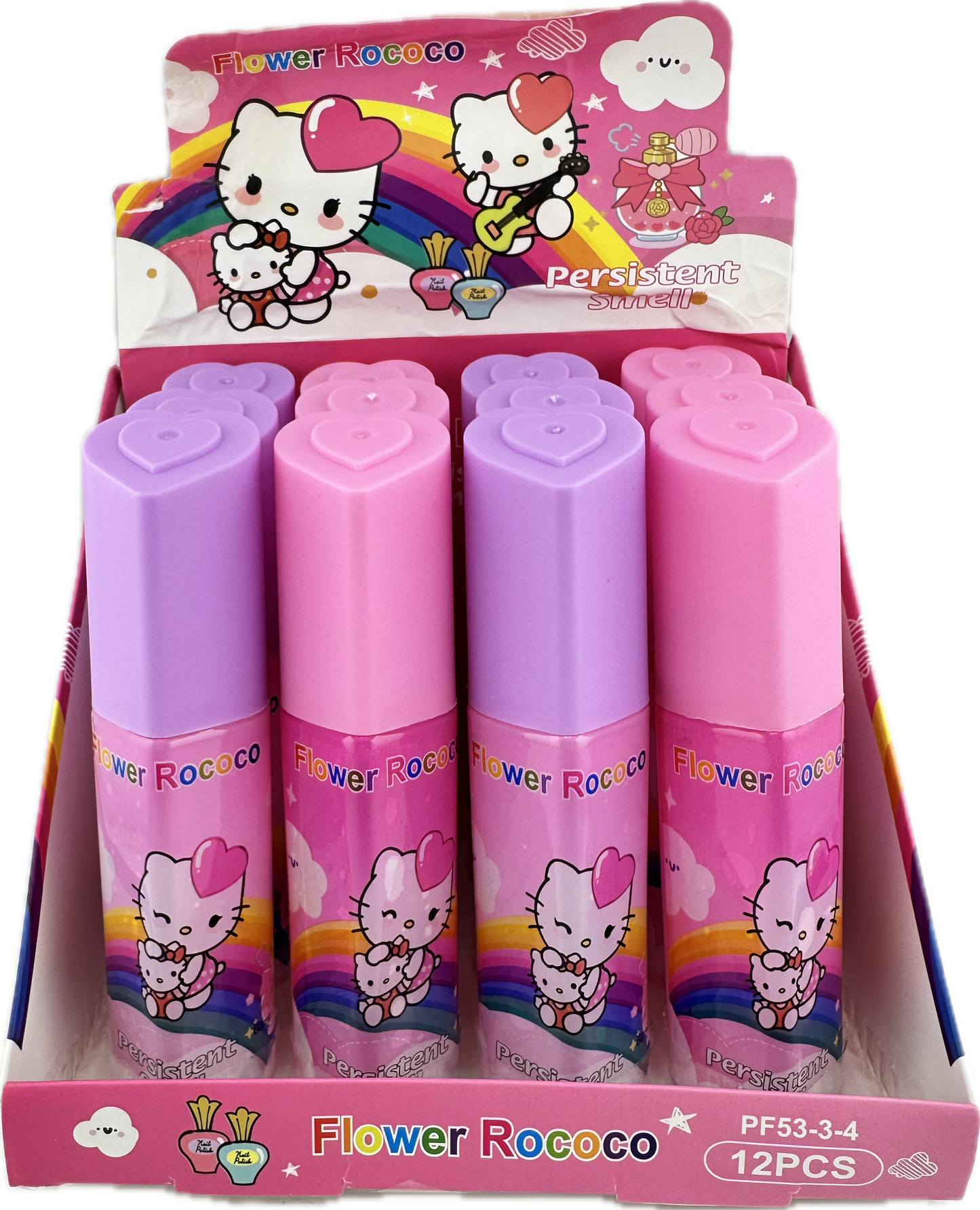 Kitty Rainbow Perfume- 2 Fresh clean scents