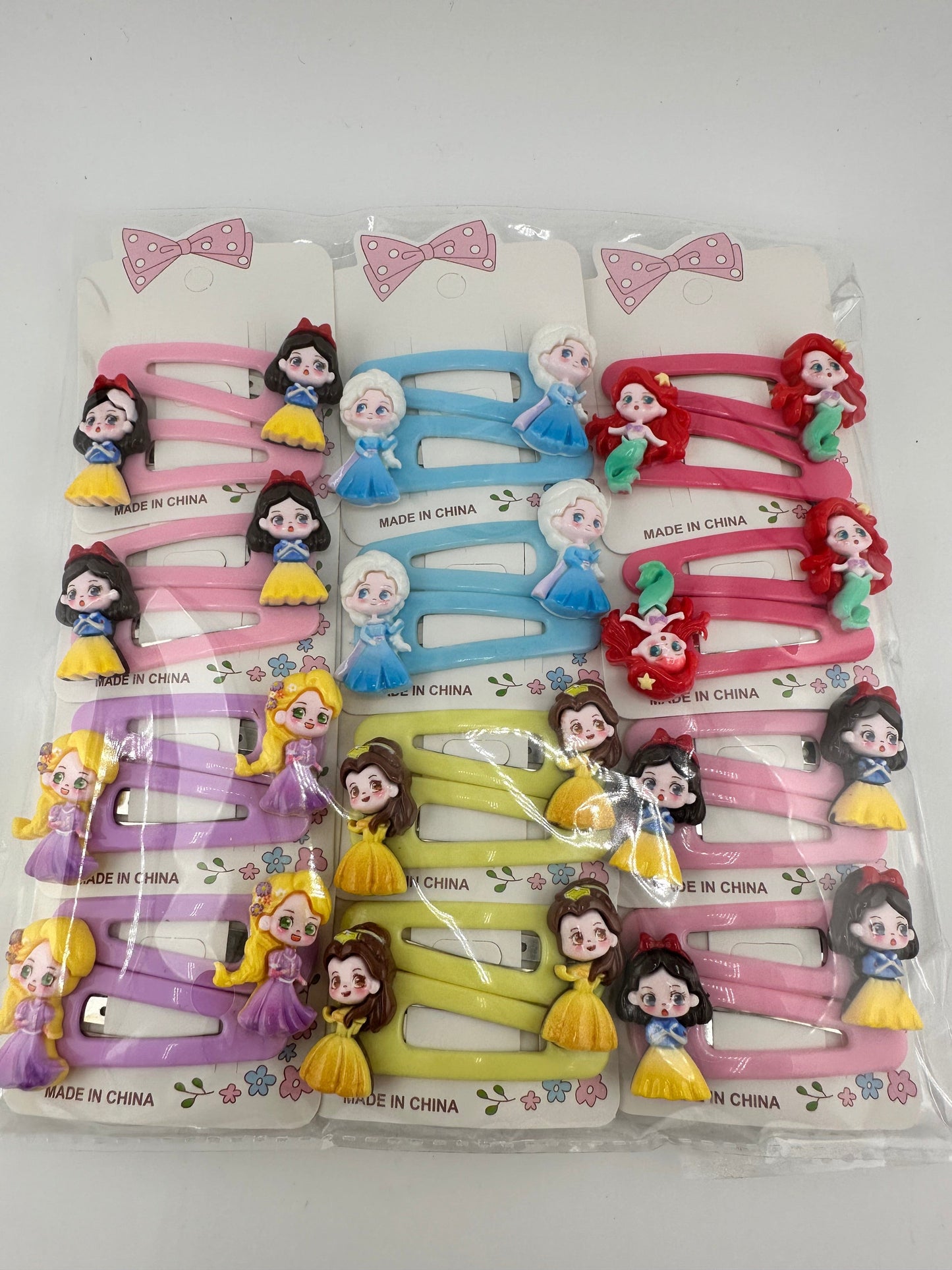 24 Pack Hair Clips-Barettes- Choose your style