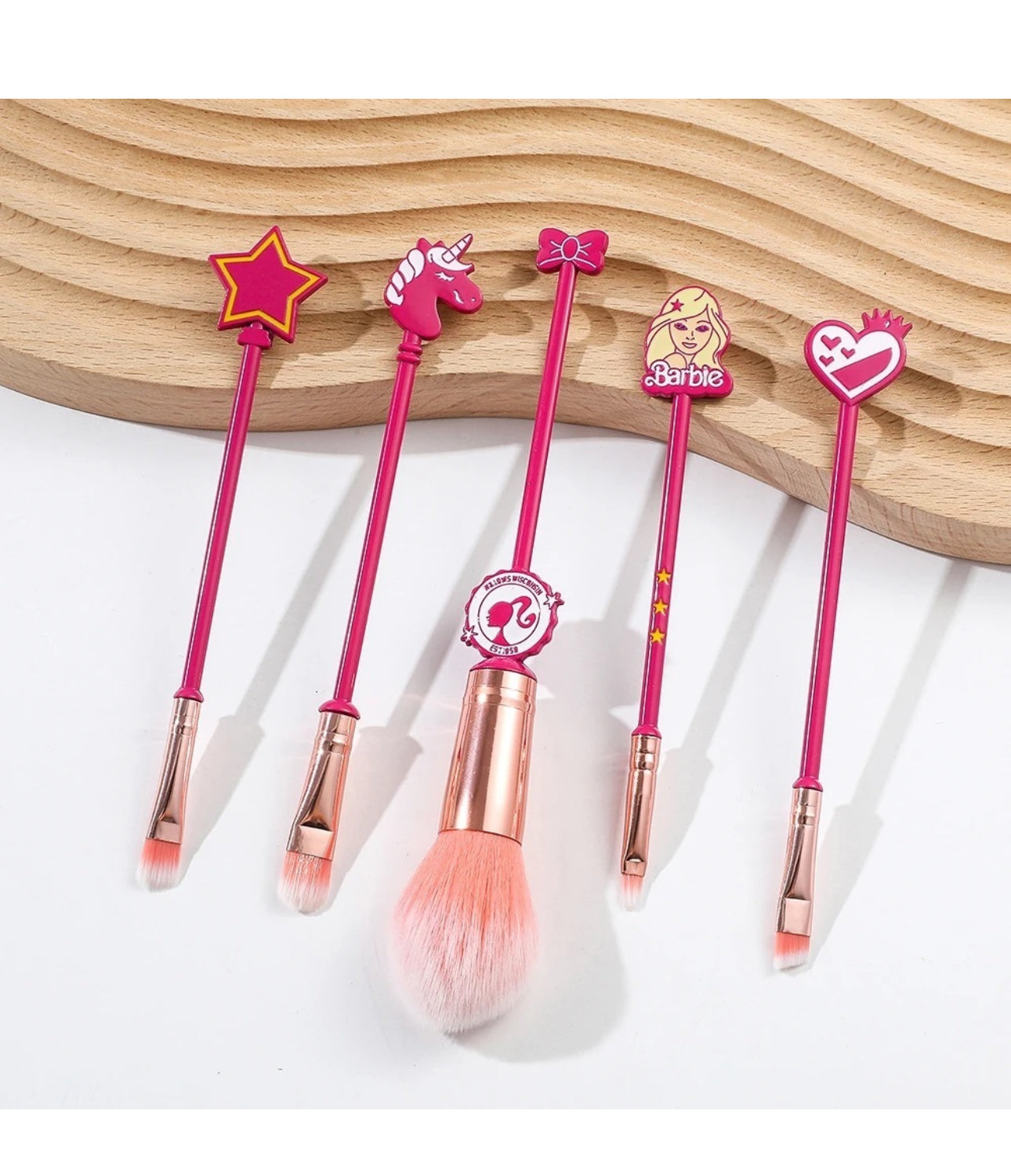 Metal Makeup Brush Sets With Pouch!