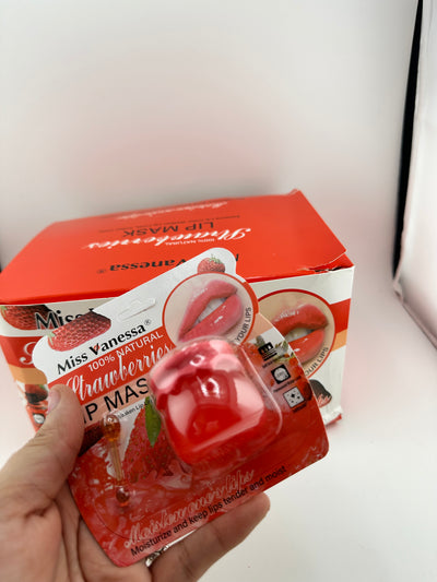 🍓Strawberry Lip Mask Honey Pots- 12 pack