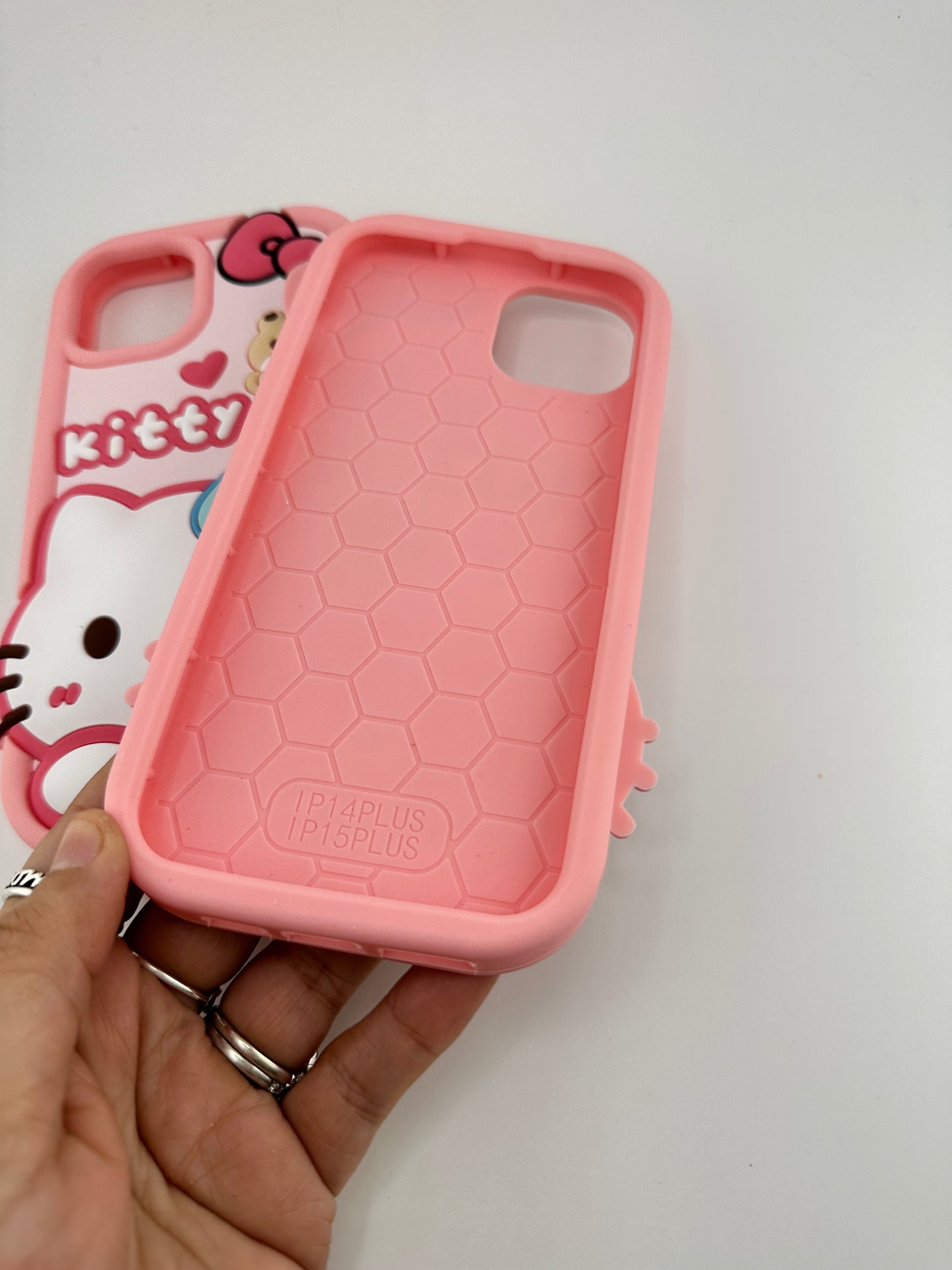 Kitty 2 pack Silicone Iphone cases- mixed sizes