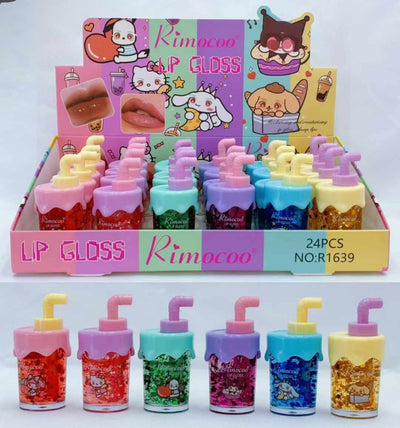 Kitty color changing gloss box- juice shaped