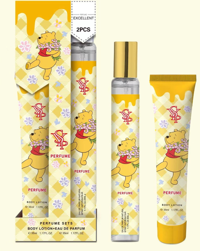 12 PC Travel Sets Perfume and travel lotion packs-Floral Muse – Sensual Petals & Honey