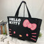 Large Kitty Tote Bags- Canvas- 19 inches