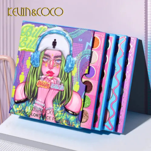 Kevin Coco BILLIE Premium Eyeshadow Palette Book