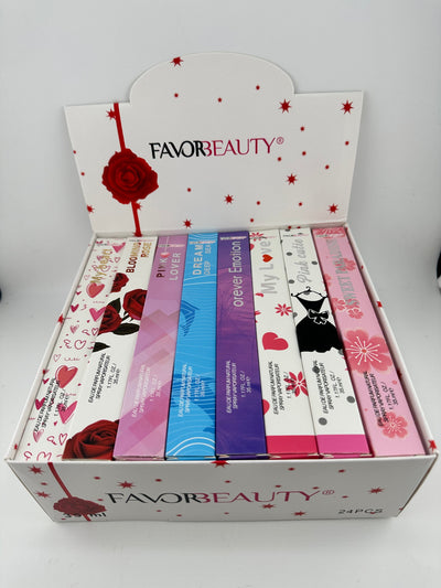 Favor Beauty Mega Box of Perfumes- 24 perfumes- 8 scents