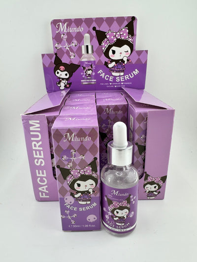 Kuku and Kitty Face Serum box- Glass bottle