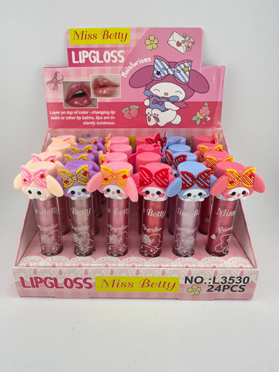 Melody Lip gloss Box of 24