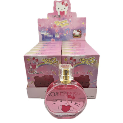 Kitty Glass Perfume Box- Rose Scent