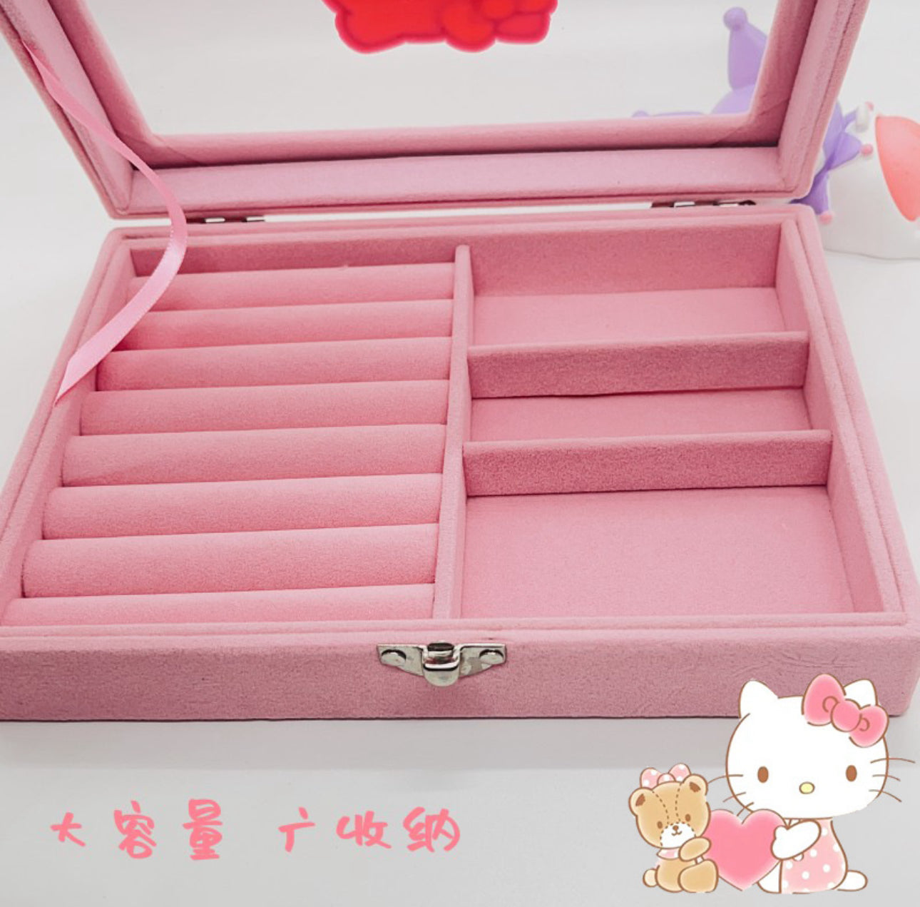 Medium Jewelry Boxes with lock- 1 PC