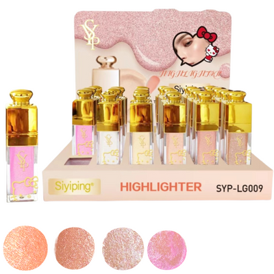 Syiping Kitty Liquid Highlighter/Eyeshadow Box 24