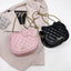 Kitty PU Leather Bag with Chain - Medium Size- 7.8 Inches x 6.7 Inches