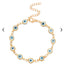 10 Pack Evil Eye Bracelets- Alloy