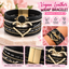 Vegan Leather wrap with magentic closure