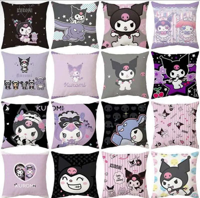 5 Pieces 18x18 Inch Pillowcases- RANDOM MIXED DESIGNS