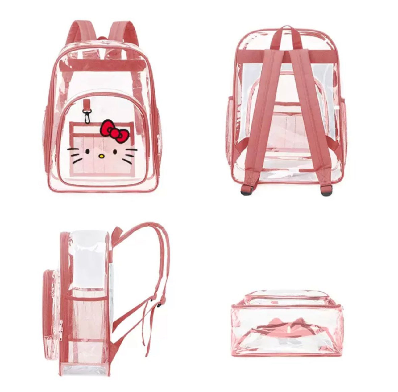 HK Medium Clear Backpack- 14 inches