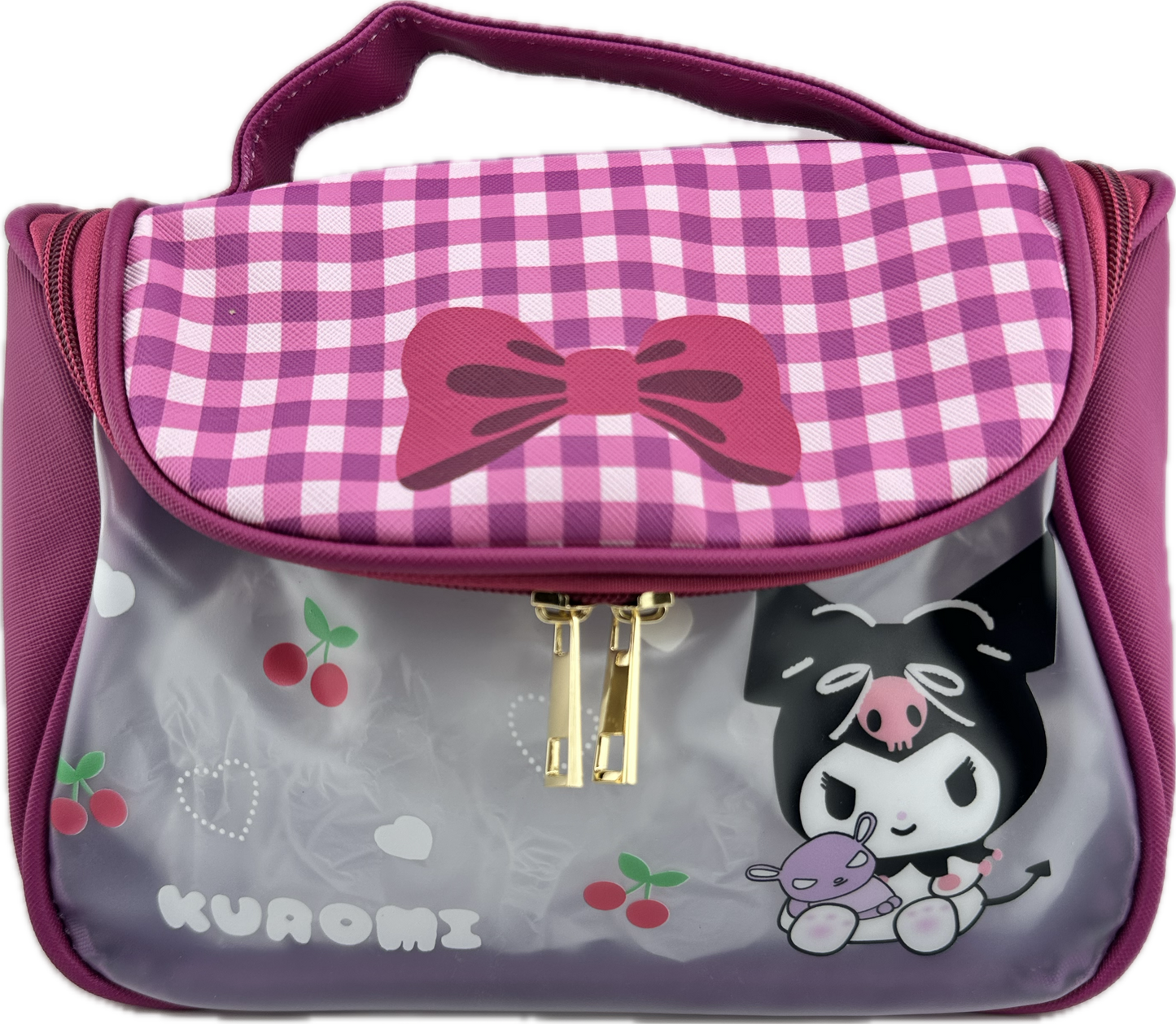 5 Pack! Kitty and friends Makeup Bags- 10.5 Inches