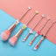 Metal Makeup Brush Sets With Pouch!