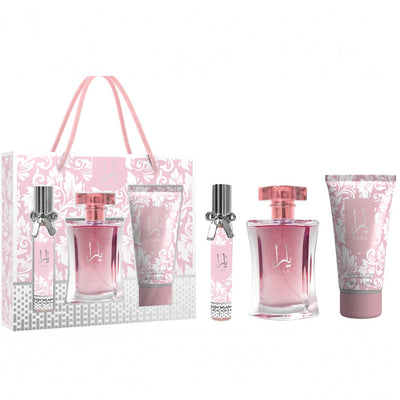 Gift Set Inspired Perfume - Yara pink
