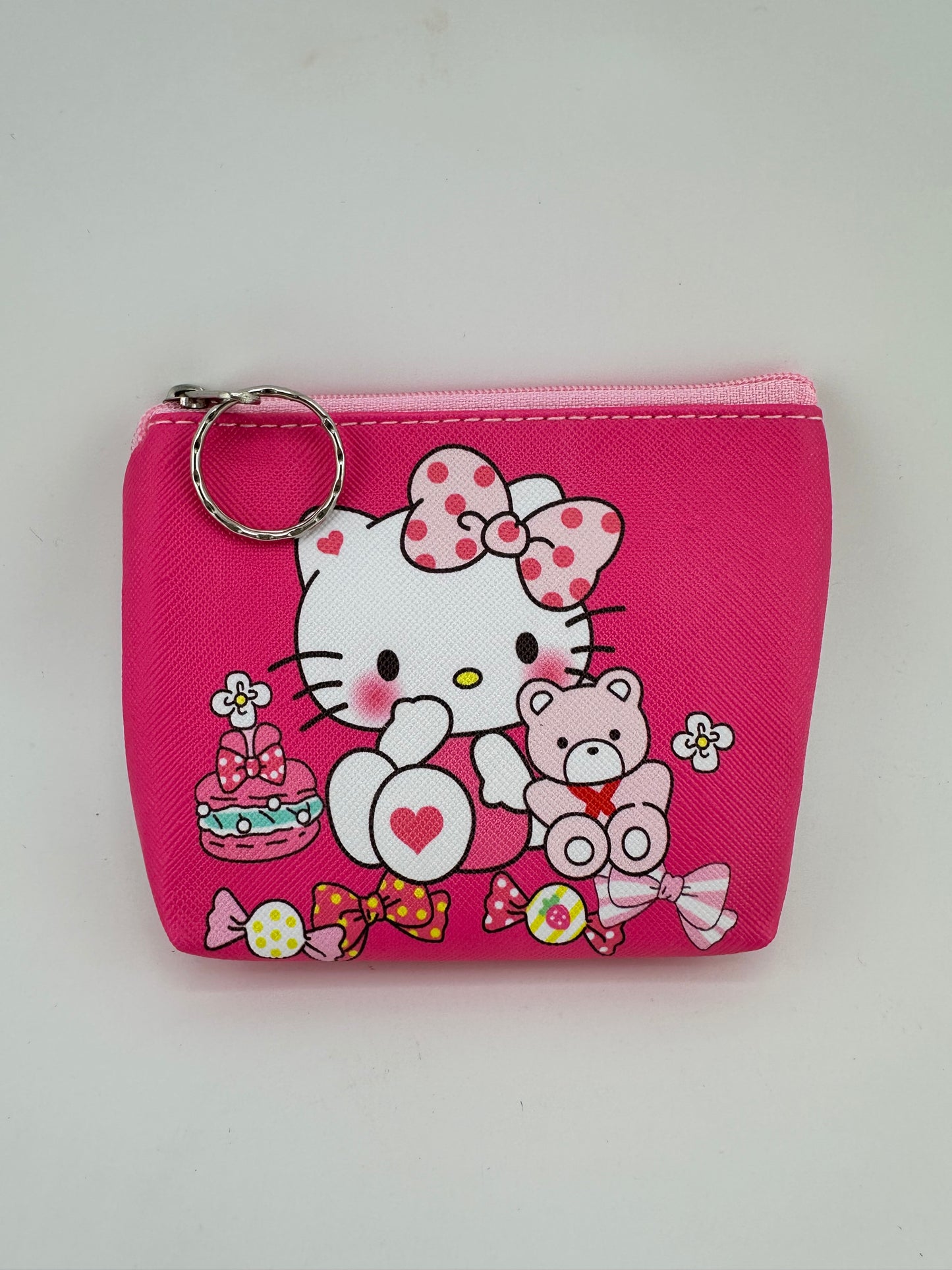 6 Pack! Coin Pouch keyring