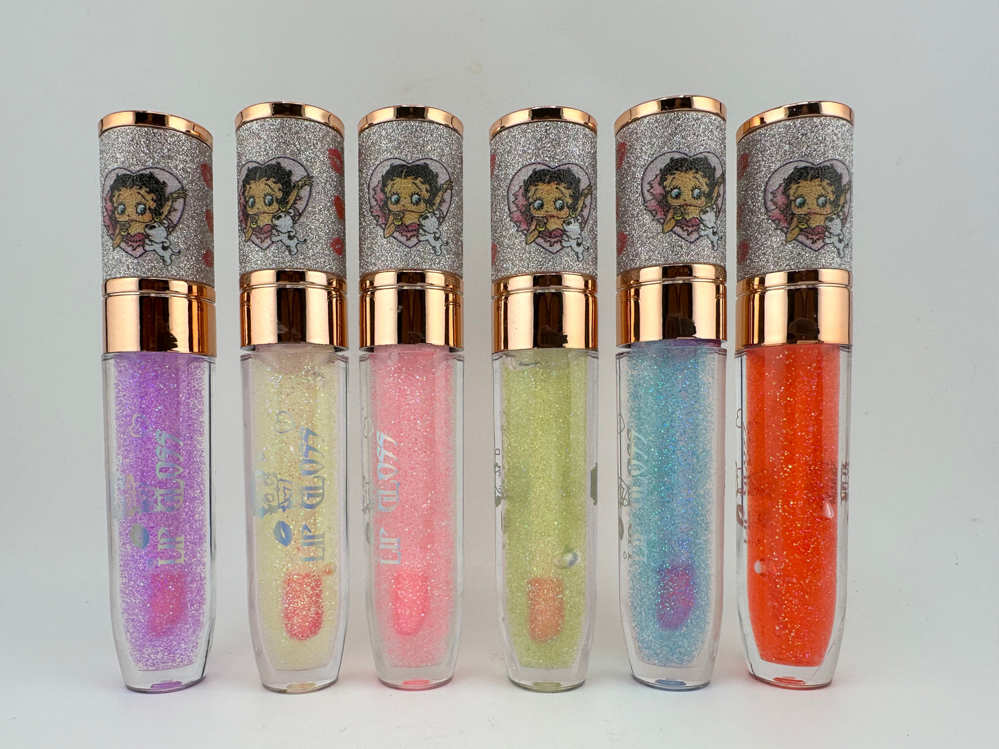 BettyBop Lipgloss box of 24- Color changing