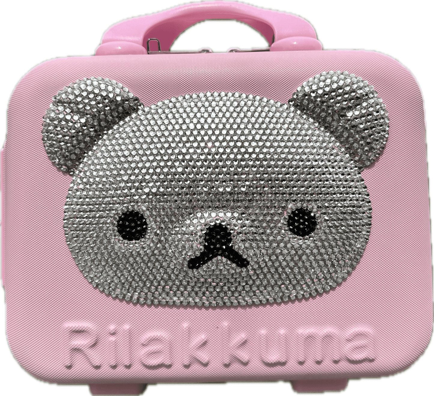 2 Pack BLING Rilakkuma Bear Luggage case