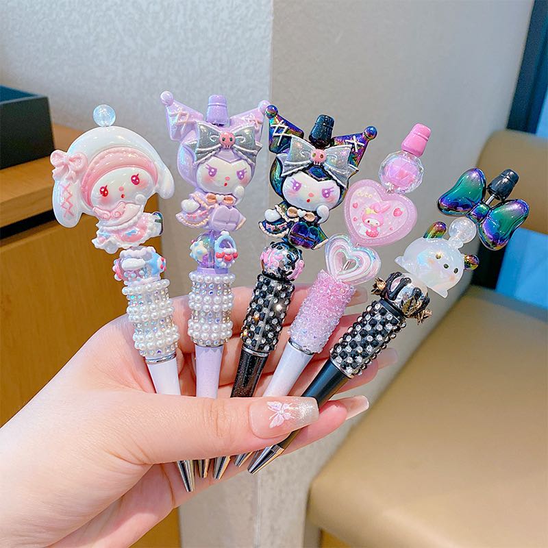 Rhinestone Bling Pen with Charms
