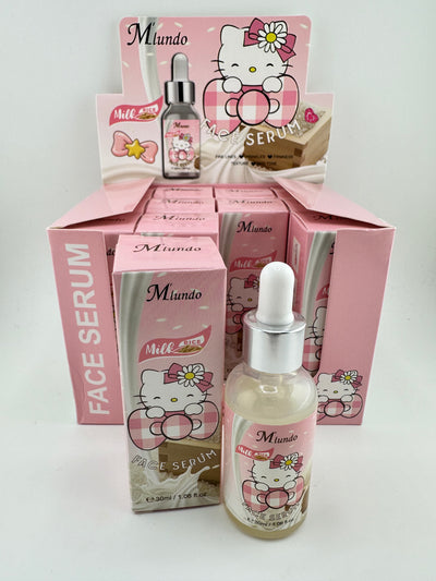 Kuku and Kitty Face Serum box- Glass bottle