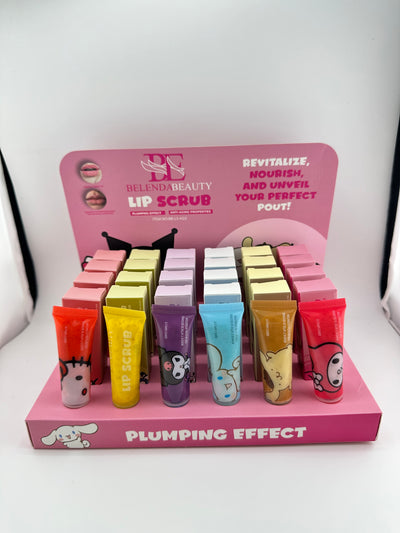 Lip Scrub Box 24- comes with display samples