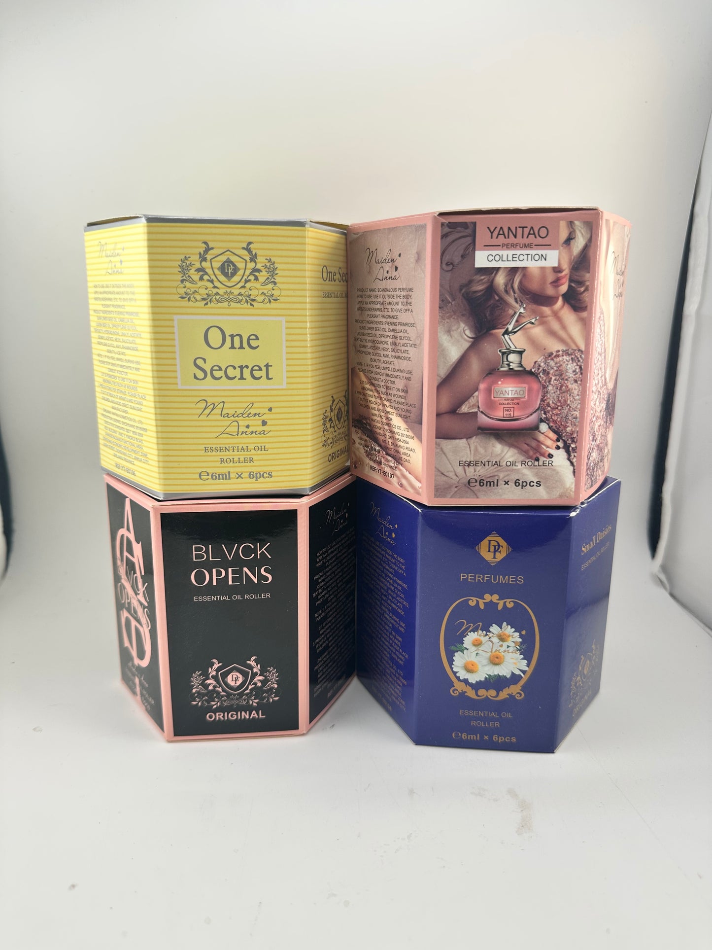 6 PC Roll On Concentrated Oil Perfume