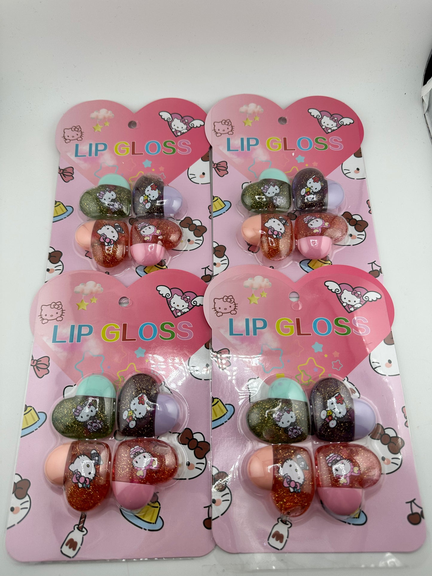 4 Pack! Lipgloss Kits