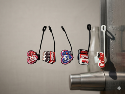 5 PC SODA 40oz Straw Toppers