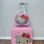 HK 2 Piece Suitcase set Red Bow