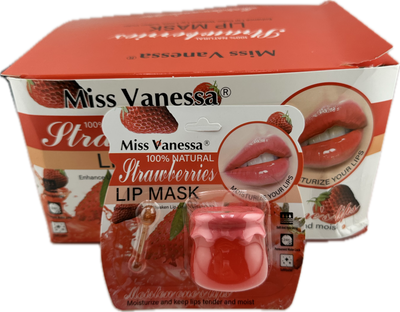 🍓Strawberry Lip Mask Honey Pots- 12 pack