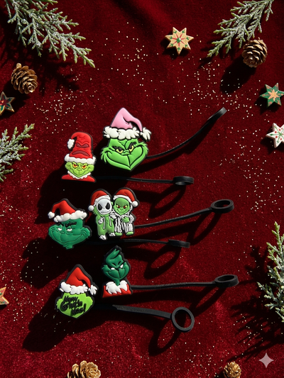 5 PC MEAN ONE  40oz Straw Toppers