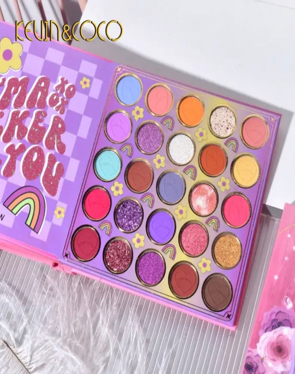 Kevin Coco 59 Premium Eyeshadow Palette Book