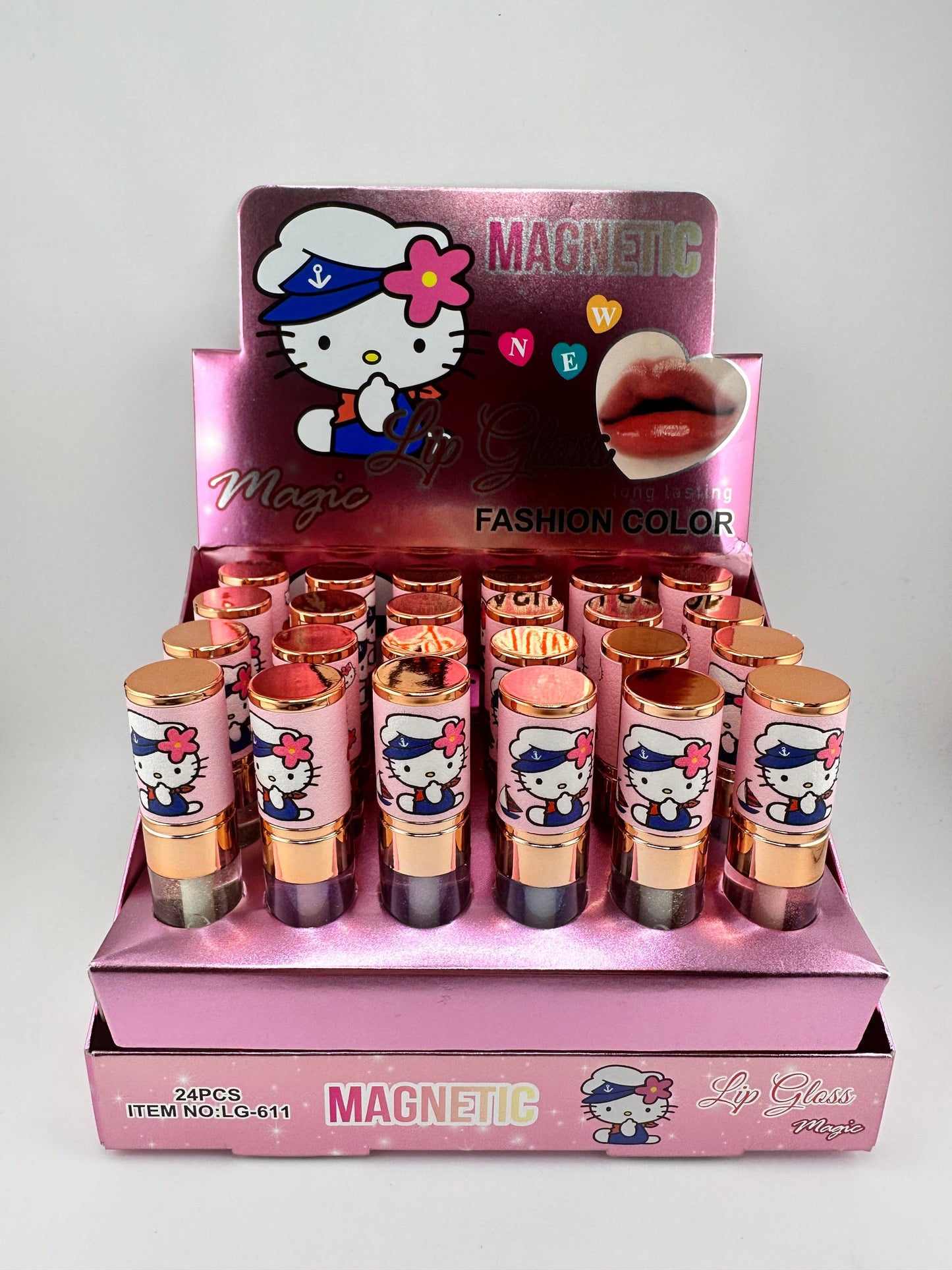 HK Lip Gloss Box of 24-Sailor Kitty