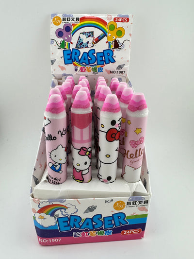 Kitty Jumbo Eraser Pencils Box of 24