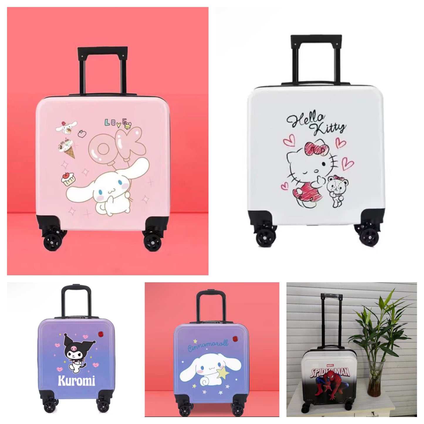 Rolling Luggage 1 PC- With lock and zippers